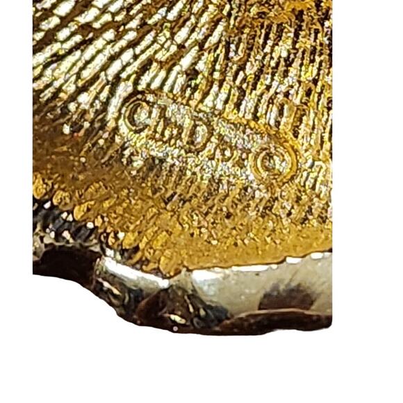 Vtg Dior Mesh Choker with Pearl and Crystal Flower‎ Missing 2 crystals see pic - Picture 6 of 14